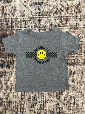 Portage and Main Kids' Heather Gray Tee